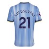 Tottenham Hotspur Kulusevski 21 Venkovní 2024-25 - Fotbalové Dresy (S/S) Tottenham Hotspur Kulusevski 21 Venkovní 2024-25 - Fotbalové Dresy (S/S)